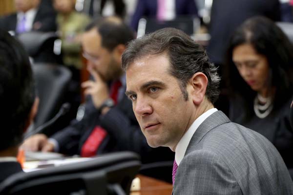 Consejero  Presidente del INE Lorenzo Córdova Vianello.