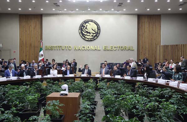 Sesión Ordinaria del Consejo General.