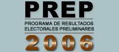 PREP - Programa de Resultados Electorales Preliminares