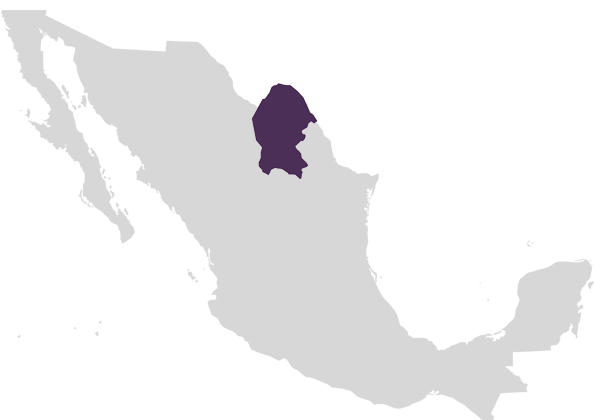 Mapa Coahuila