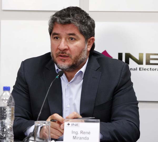 Director Ejecutivo del RFE René Miranda Jaimes.