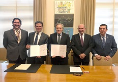 INE firma convenios con la OEA y el Tribunal Superior Electoral de Brasil para fortalecer la democracia