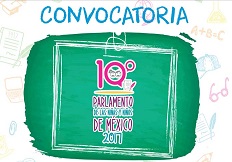 Invitan instituciones a participar en el 10º Parlamento de las Niñas y los Niños de México
