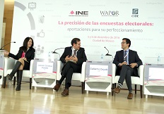 Analizan INE y Gremio Demoscópico Precisión de las Encuestas Electorales