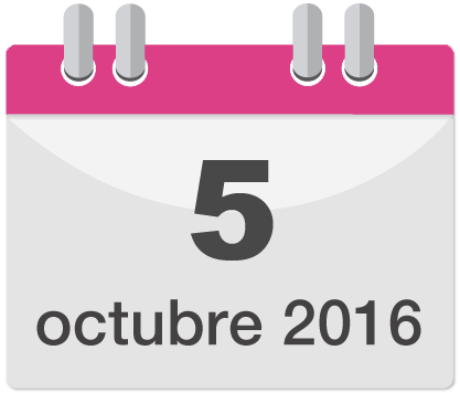 Calendario 5 de octubre 2016