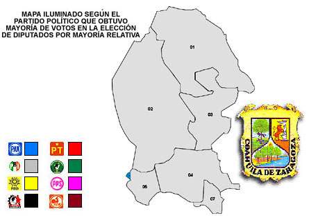 Mapa de Coahuila